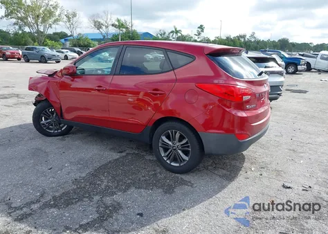 2015 Hyundai Tucson Gls from USA, damaged, VIN KM8JT3AFXFU113242
